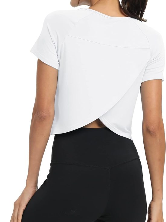 Women's UPF 80+ UV long sleeve sun protection workout shirt outdoor gym hiking breathable lightweight top