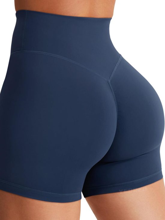Women biker shorts 3.6" / 4.5" / 6" workout gym shorts high waist tummy control scrunch running yoga shorts