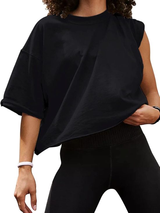 Women's long sleeve sun protection shirt lightweight workout top UPF 50+ golf gym hiking outdoor wear