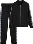 Women 2-piece tracksuit hoodie sweatshirt and jogger pants set