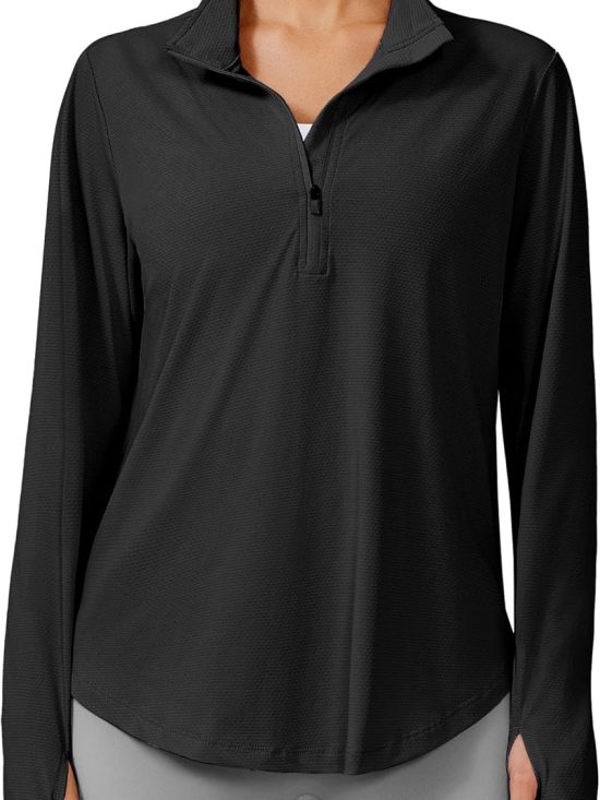 Women's workout yoga zip-up athletic sport track jacket lightweight gym top