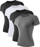 Lightweight women's long sleeve rash guard crop workout top thumb holes sun protection quick-dry running athletic shirt