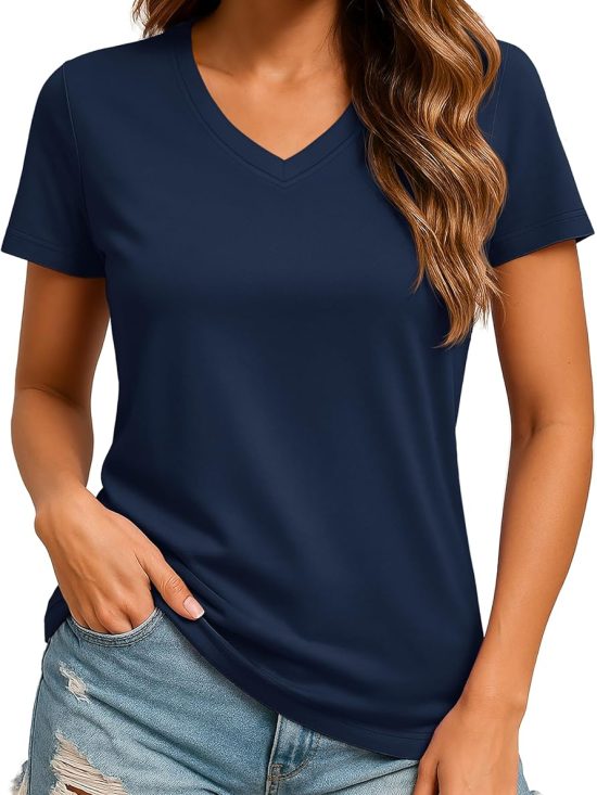 Soft long sleeve women's workout top thumb hole UV sun protection quick-dry golf running hiking rash guard shirt
